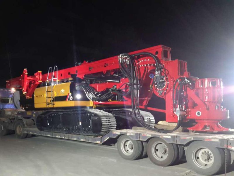 Piling Machine Pile Diameter 2.5m Rotary Drilling Rig (SR335R-C10)