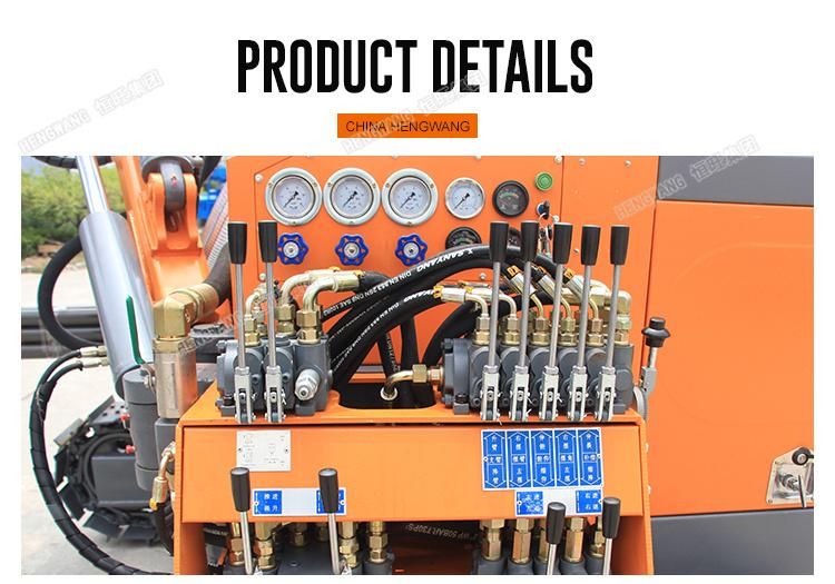 Integrated DTH Drilling Rig Combined The Air Compressor