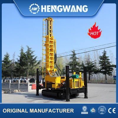 Rubber Belt Track Household Drilling Machine 300m Depth Cheap Price Pneumatic Water Well Drill Rig