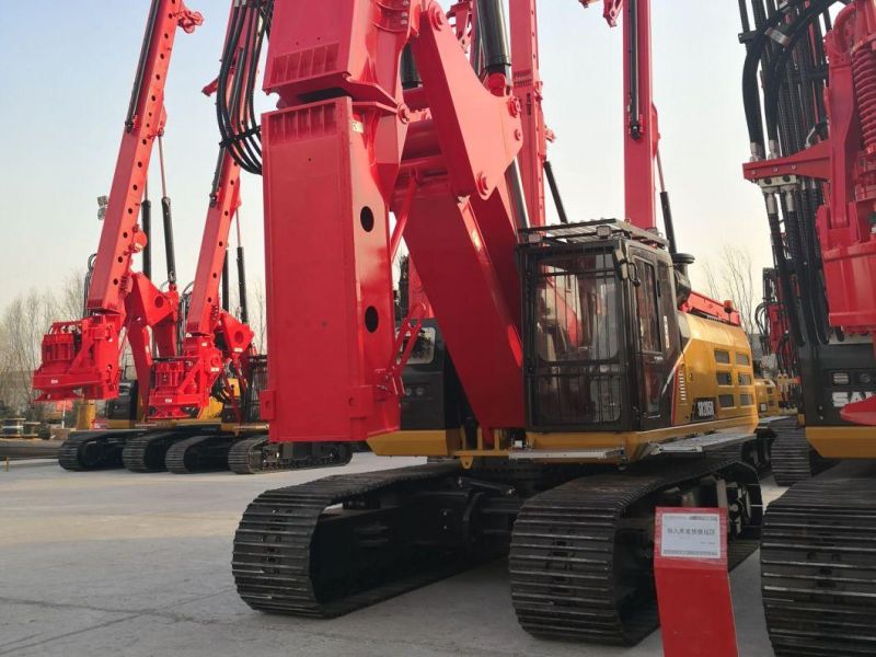 China Drilling Machines Diameter 2.5m Depth 106m Rotary Drill Rig Sr400r-W10