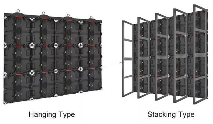 Video Fws Natural Packing 250*250mm Indoor Screen LED Display with CE