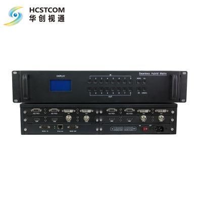 Multi Format Expandable Modular Matrix AV Switcher Hdbaset Matrix 16X16 10X10 HDMI Matrix