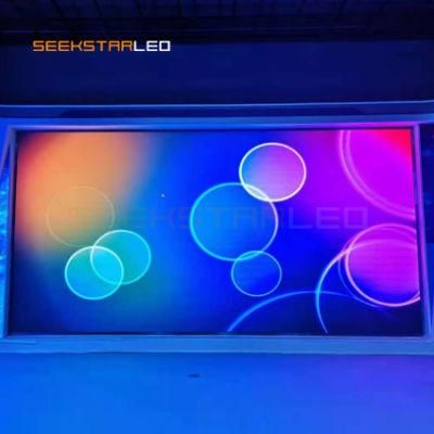 Giant SMD Full Color Indoor LED Display Screen P6 6mm Pixel Pitch RGB 3 in 1