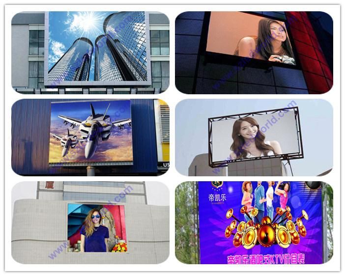 P25 Outdoor Curved LED Screen Board Panel Display for Advertising