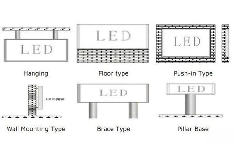 Hot HD High Brightness P7.62 Full Color LED Display