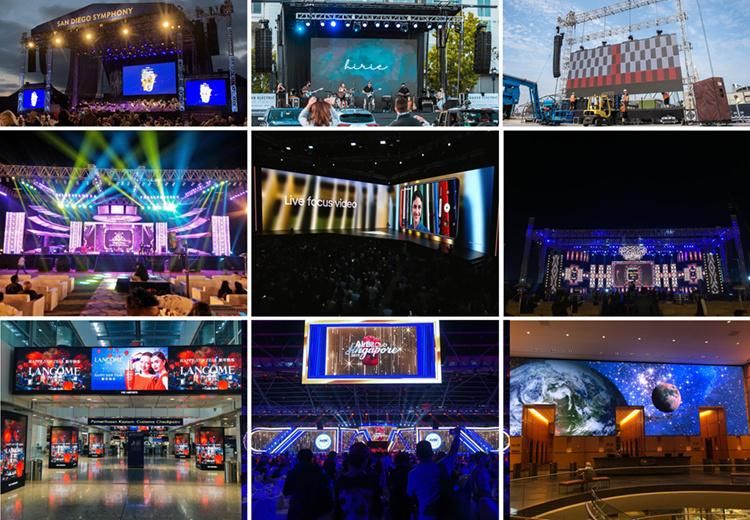 Best Selling P2.97 Rental Shenzhen RGB SMD Stage LED Video Wall Panel for Concert Stage LED Display Screen