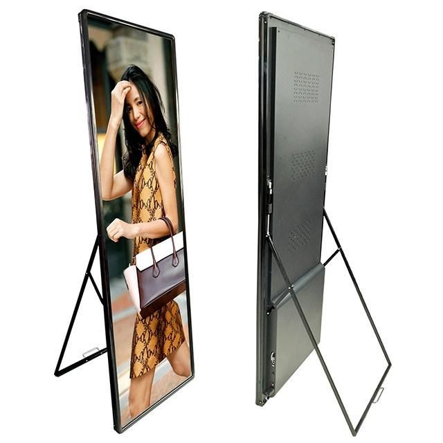 Plug-to-Play Slim Design Digital LED Poster Screen