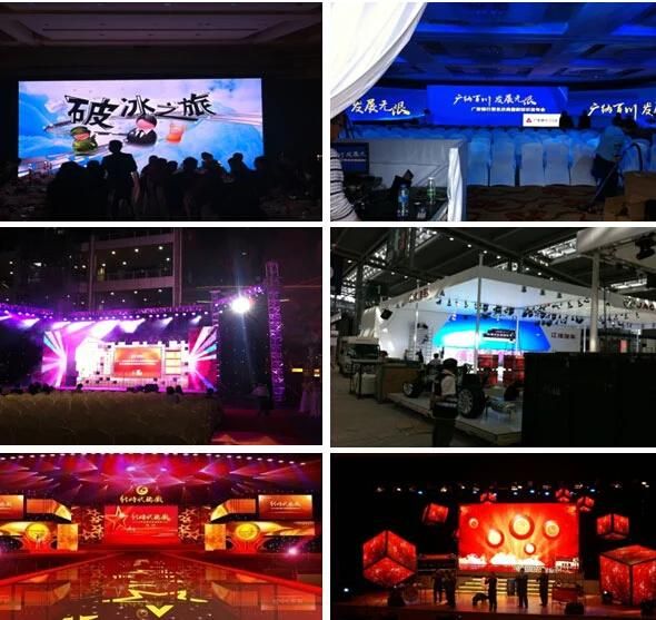 Outdoor Waterproof P5.95 Rental LED Display Screen Panel for Advertising