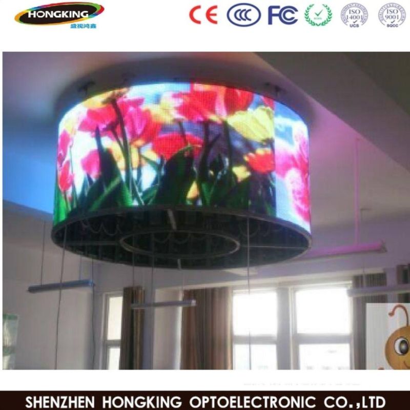 Indoor P2.5 Flexible Curved LED Display Screen Soft Module 320X160mm