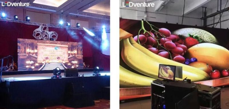 P4.8 Indoor LED Pixel Advertising Display Rental LED Billboard