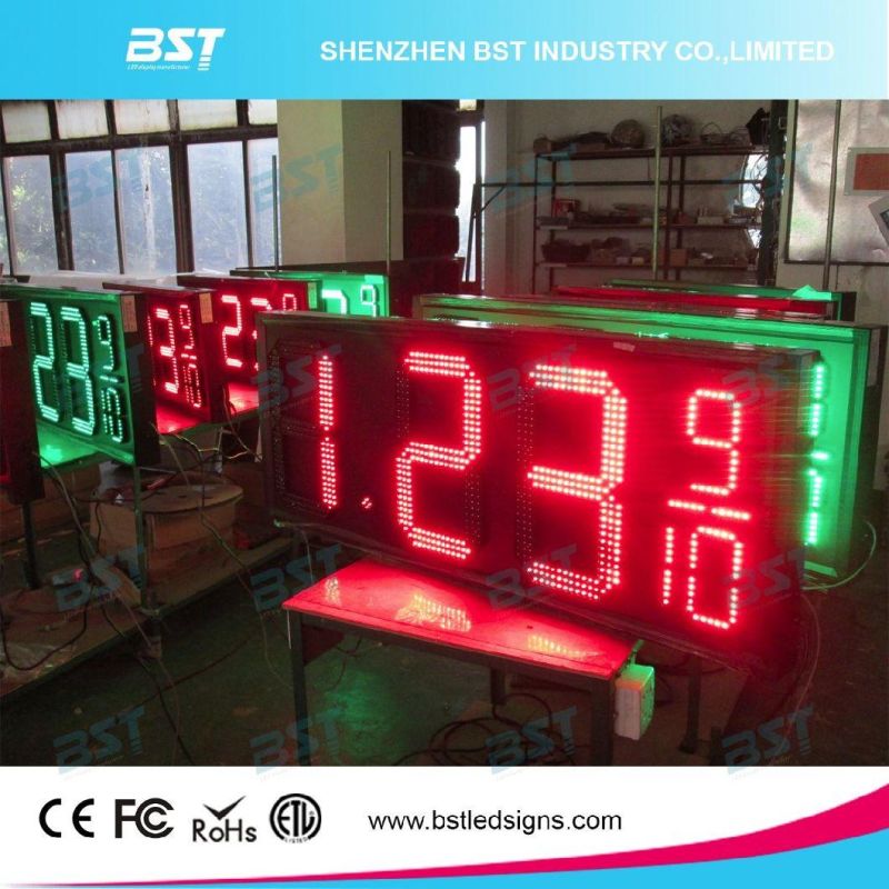 Outdoor High Brightness LED Petrol Price Display (Red/Yellow/Green/White)