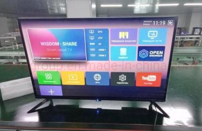 Wholesale Home TV 32&quot; 39&quot; 43&quot; 50&quot; 55&quot; 65&quot; FHD Frameless LCD Television LED TV with Digital System Smart TV Android 11.0