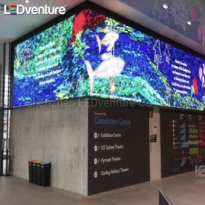 Full Color Indoor P2.5 Advertising LED Display Screen for Wall Mounted Installation