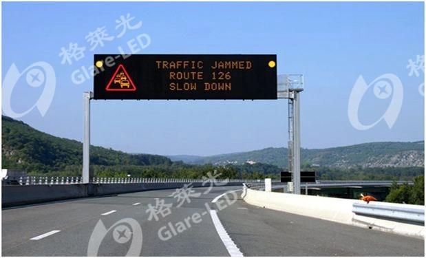 P10 Urban Road Traffic Jam Conditions Safety LED Displays Board Vms