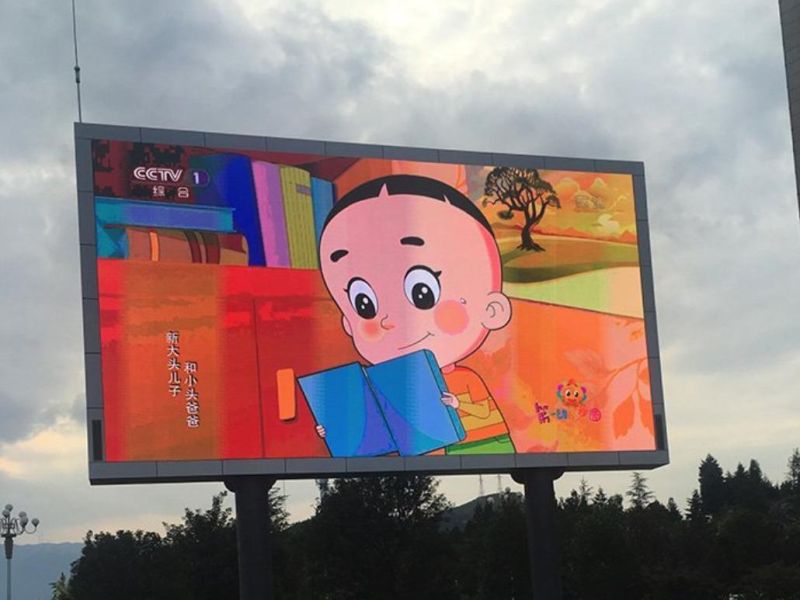 Market 4/6/10mm Fws Cardboard and Wooden Carton LED Display Screen