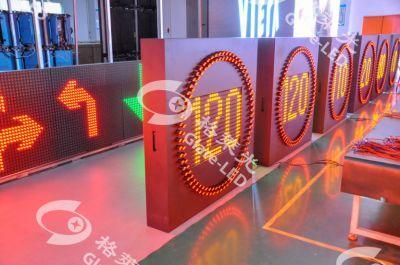 En12966 High Quality Variable Message Sign Traffic Speed Limit Sign