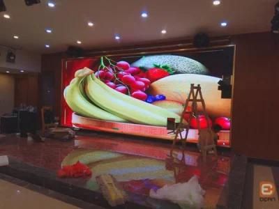 Shopping Guide CCC Approved Fws Cardboard and Wooden Carton Billboard Indoor LED Screen