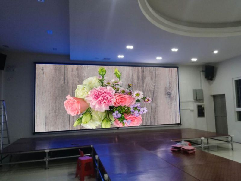 800W/M^2 Shopping Guide Fws Indoor Full Color Screen LED Display