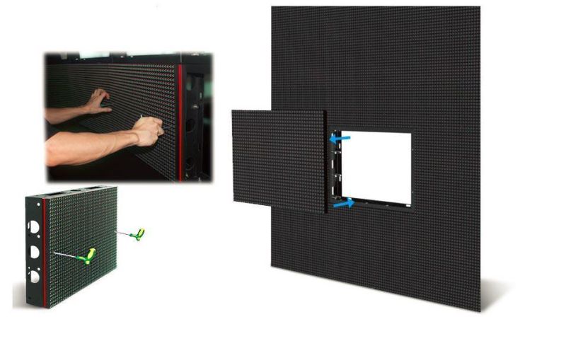 Lower Power Consumption LED Display Screen Panel for Advertising