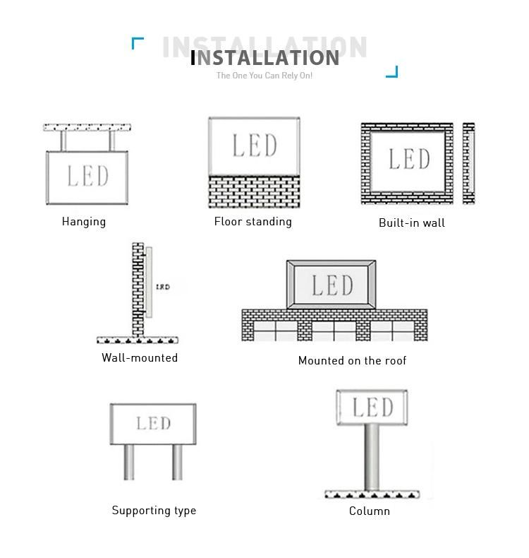 HD Indoor P3 LED Commercial Advertising Display Screen