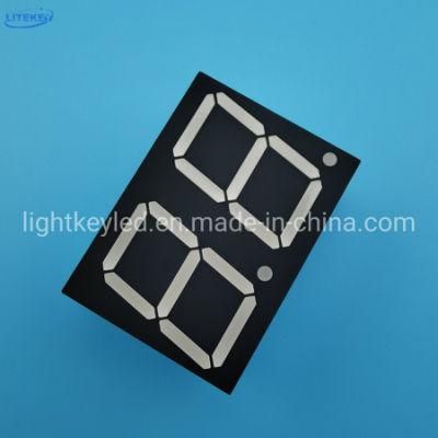 RoHS Compliant 0.8 Inch Dual Digit 7 Segment LED Display with Static PCB From Expert Manufacturer