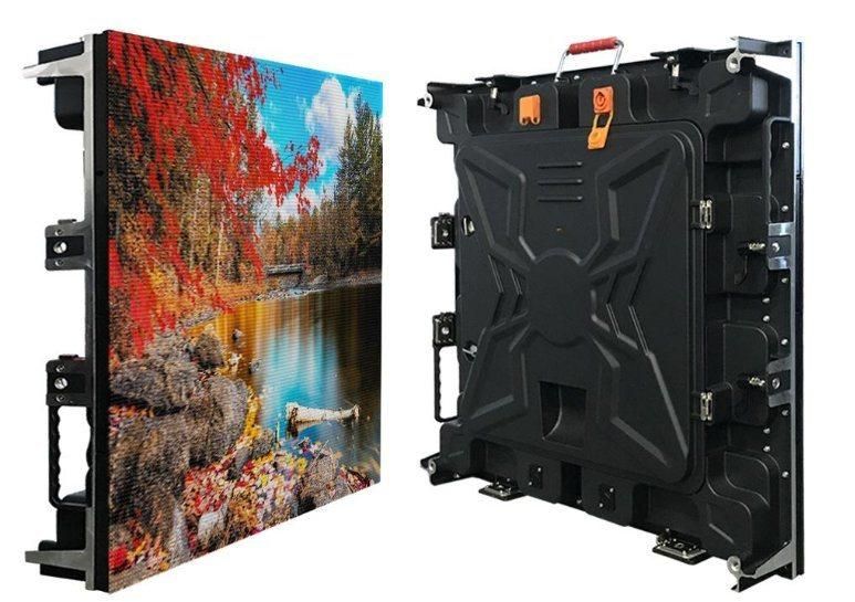 Fws 1r, 1g, 1b Cardboard and Wooden Carton Billboard Indoor LED Screen