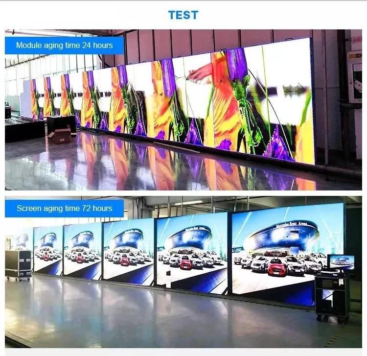 300W / M² CE Approved Fws Outdoor Advertising Wall LED Screen