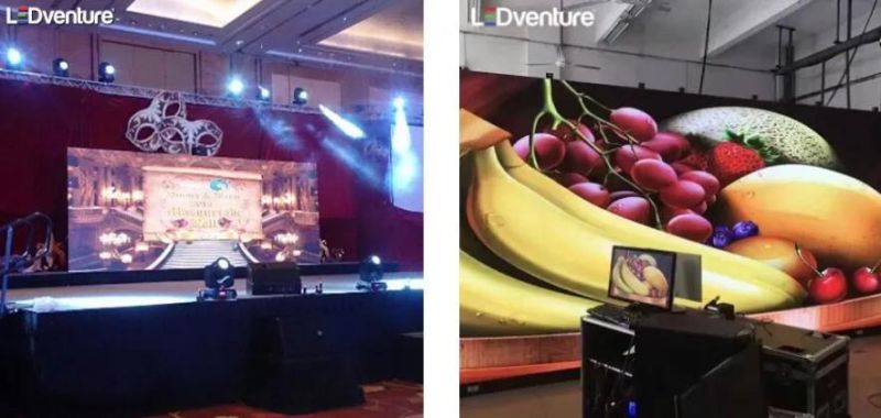 Indoor P2.6 Full Color Advertising Board Rental LED Display Screen