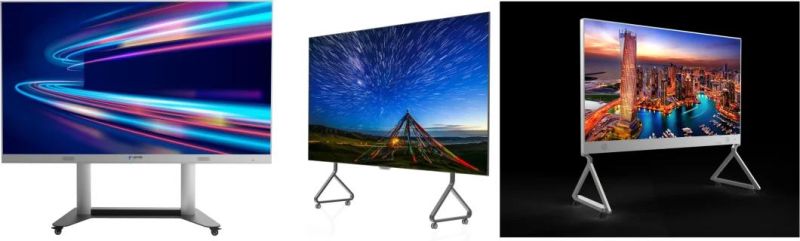 UHD 2K Smart Android LED TV 135 163 216 Inch China TV Factory Flat Screen Televisions