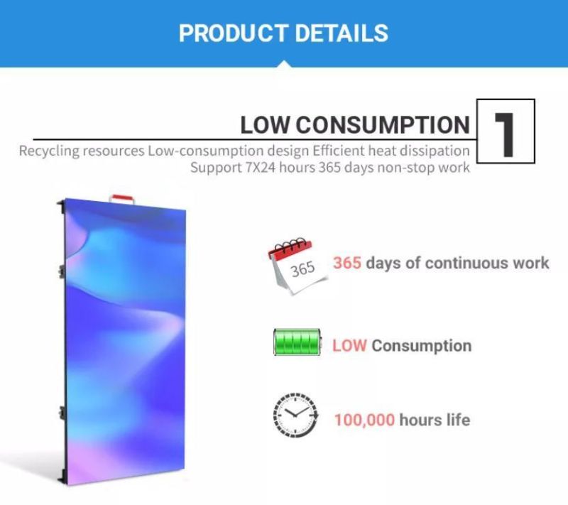 Fws Full Color Die-Casting Aluminum Case 640mm X 480mm LED Panel Display