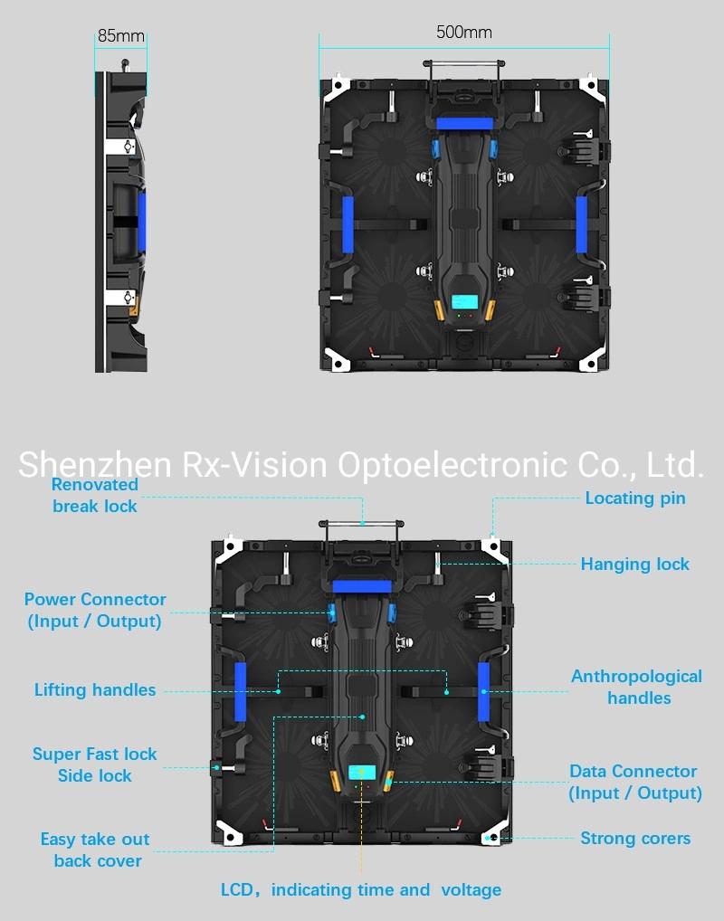 Outdoor P3.91 & P2.976 & P2.604 LED Pantalla Screen Panel