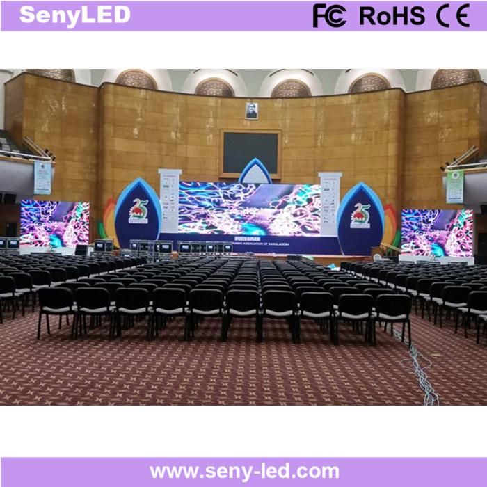 3mm HD Stage Video Advertising LED Display Screen for Wedding Salon