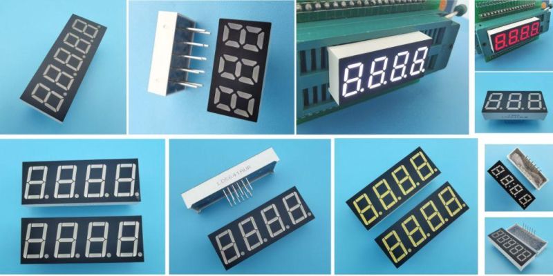 0.33 Inch 4 Digit 7 Segment LED Display with RoHS From Expert Manufacturer