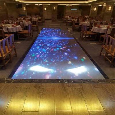 Stage Interactive Dance Floor Screen, Full Colour LED Display Board P3.91and P2.97mm
