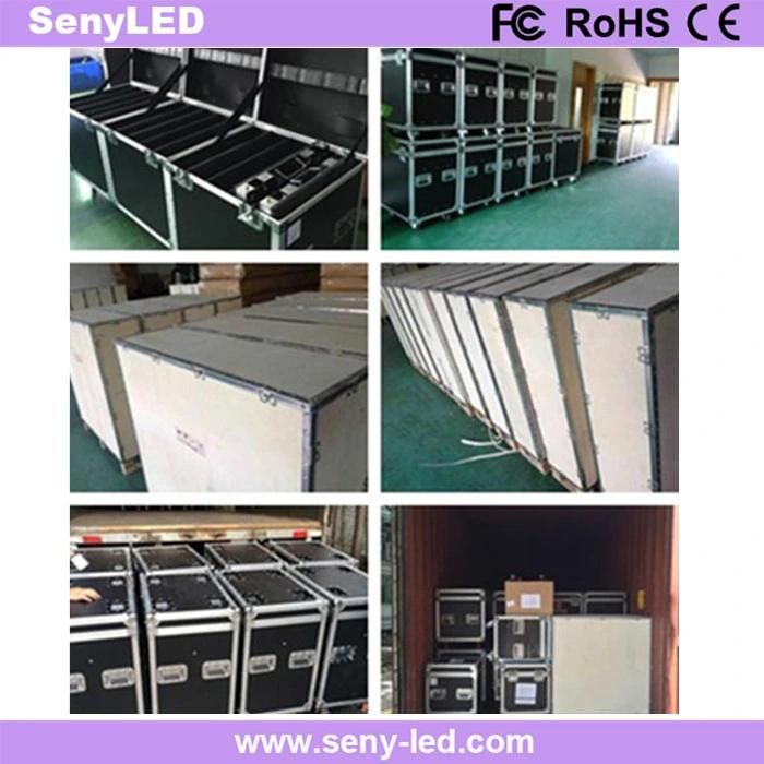 500X500mm Full Color Video Advertising Panel LED Video Wall for Rental (P4.81mm)