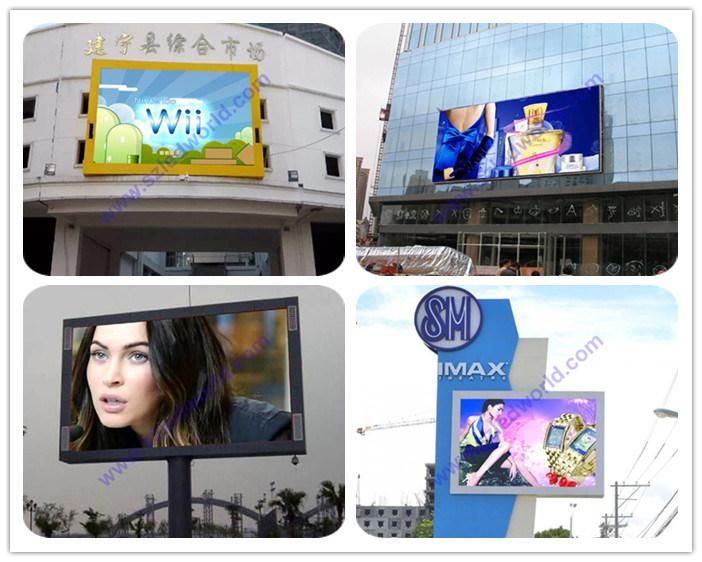 pH16mm Outdoor Full Color DIP LED Video Display Screen Billboard