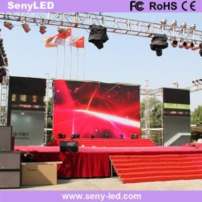 P4.81mm Outdoor Full Color Video Advertising LED Display for Stage Performance