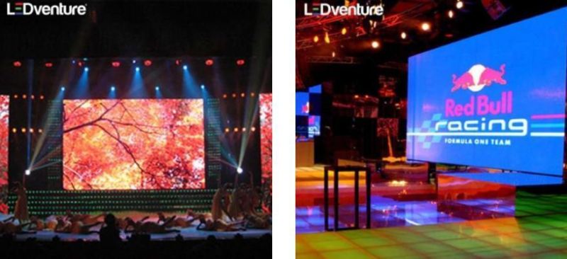 High Quality P4.8 Indoor Rental LED Advertising Video Screen for Stage