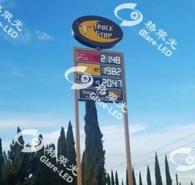 Outdoor LED Programming Sign Display Gas Stations LED Display Gas Station LED Price Sign Gas Stations LED Display