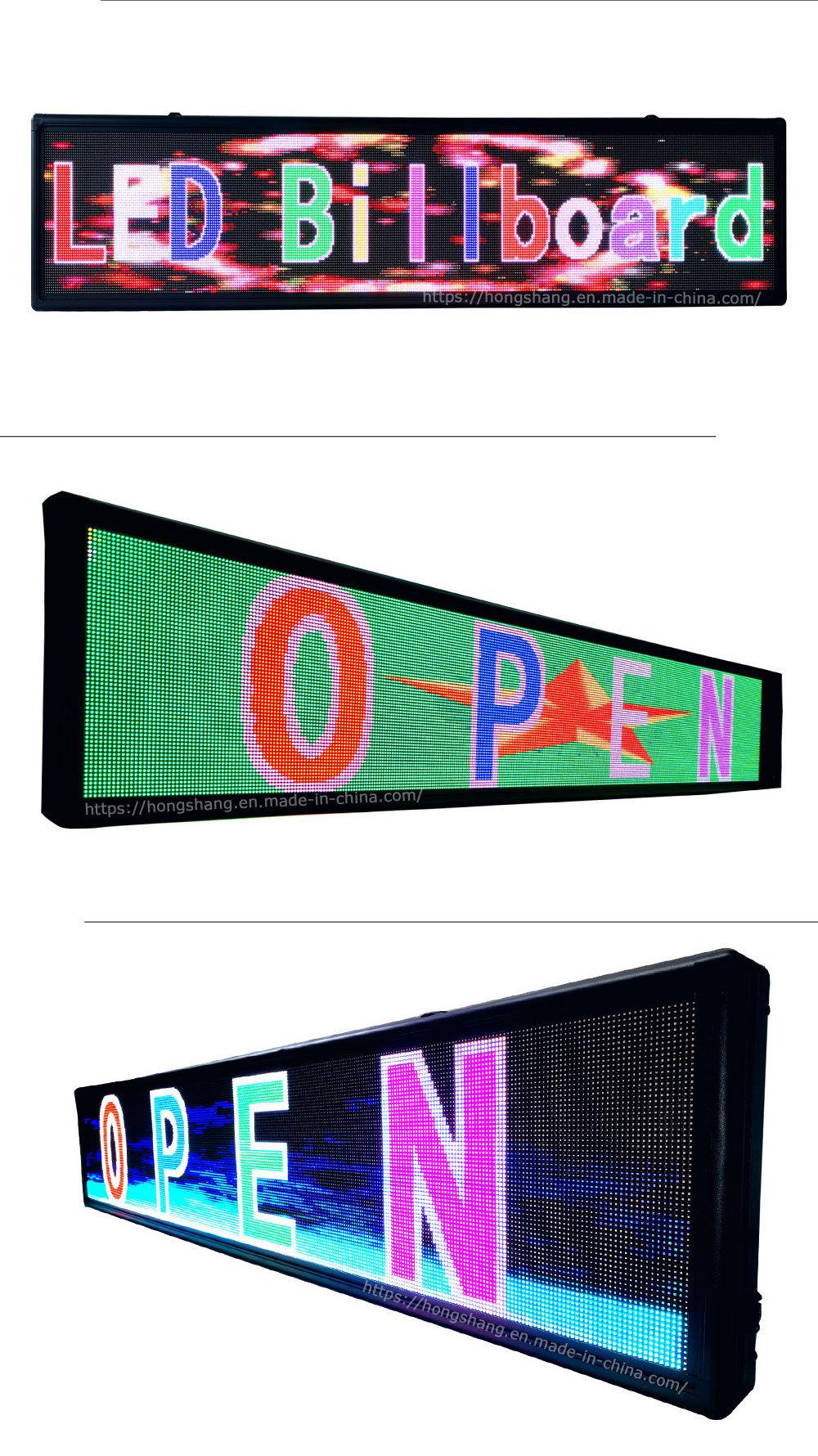 Promotional LED Display Shop Advertising Display Board