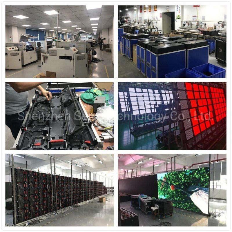 6mm Outside Giant Electronic TV Screens Weatherproof Full Color LED Display Board Factory