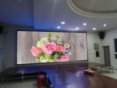 Full Color Text Display Fws Cardboard, Wooden Carton, Flight Case Wall LED Screen