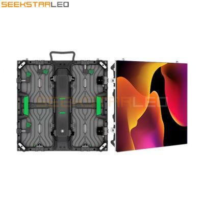 Easy Carry Rental Cabinet LED Display Screen Outdoor P4.81