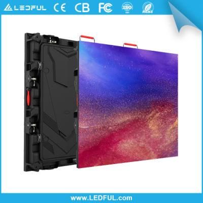 Outdoor High Brightness P10 Pantalla LED with 960X960mm Cabinet