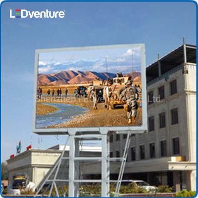 P8 Outdoor Advertising Video Screen Full Color LED Display