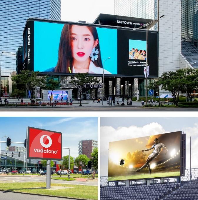 Outdoor High Brightness P8 (P10, P6, P5, P4) LED Display Screen with Low Factory Price