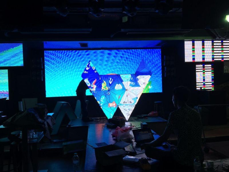 Special P2 P3 P4 LED Cube Screen Irregular Shaped LED Display