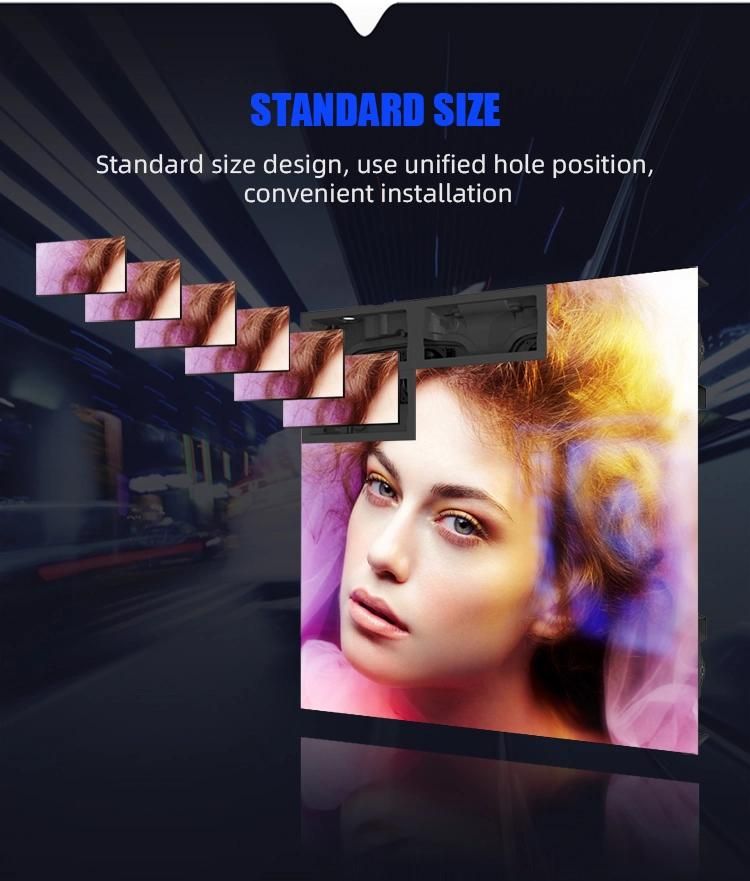 1r, 1g, 1b Fws Cardboard, Wooden Carton, Flight Case Digital Billboard LED Display with CCC