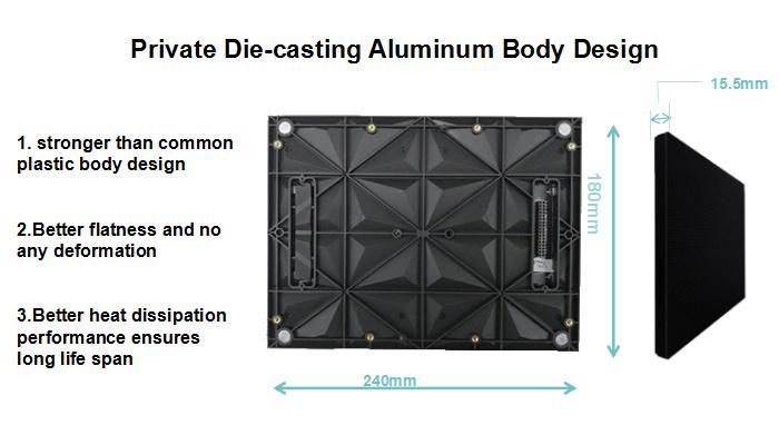 Newest Ultra Thin HD Small Pitch Indoor P1.875 LED Display