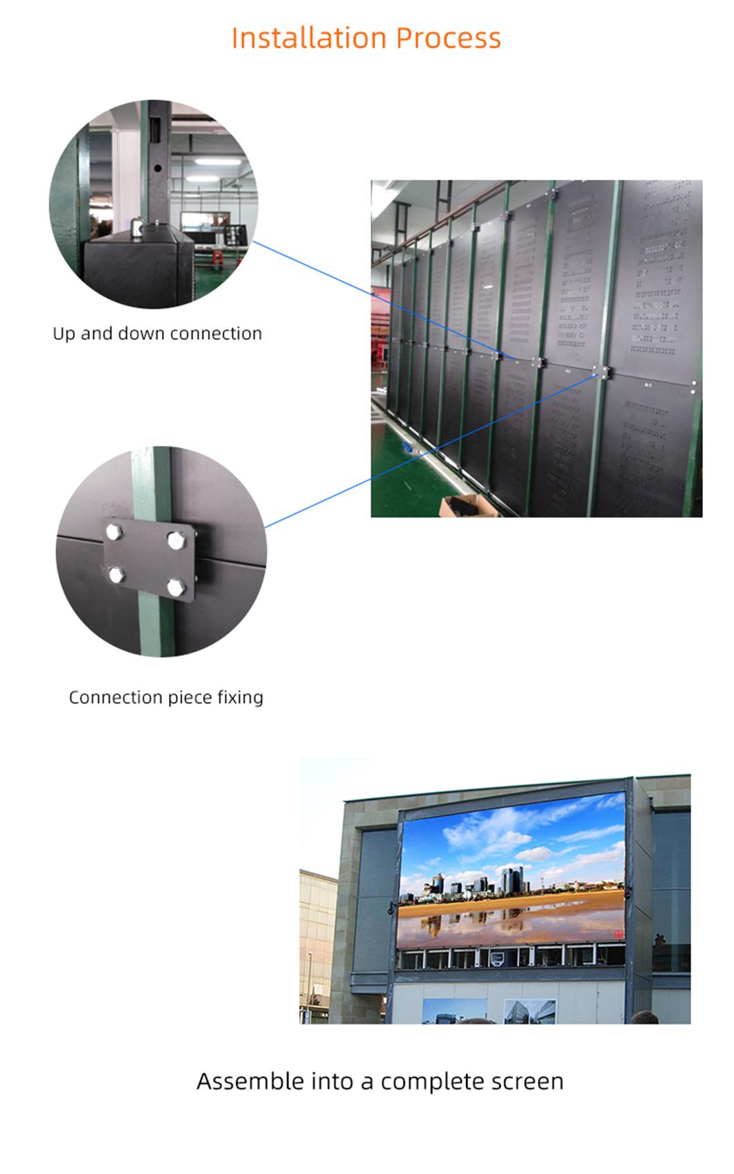 Highway Advertising P10 Outdoor LED Billboard Price P8 RGB LED Screen Display